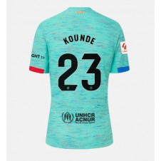 Barcelona Jules Kounde #23 Tredje Tröja Dam 2023-24 Korta ärmar